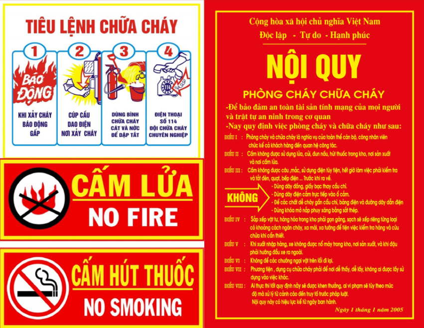 Nội Quy PCCC và CNCH: Quy Định Vàng Cho Mọi Cơ Sở